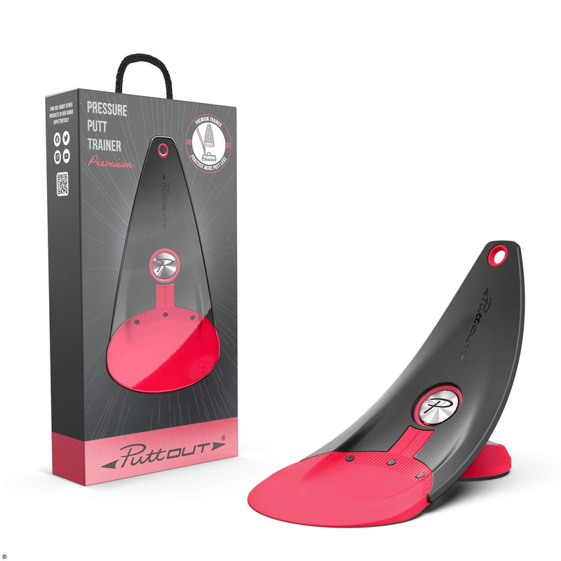 PuttOUT Premium Pressure Putt Trainer - Perfect Your Golf Putting Coral - BeesActive Australia