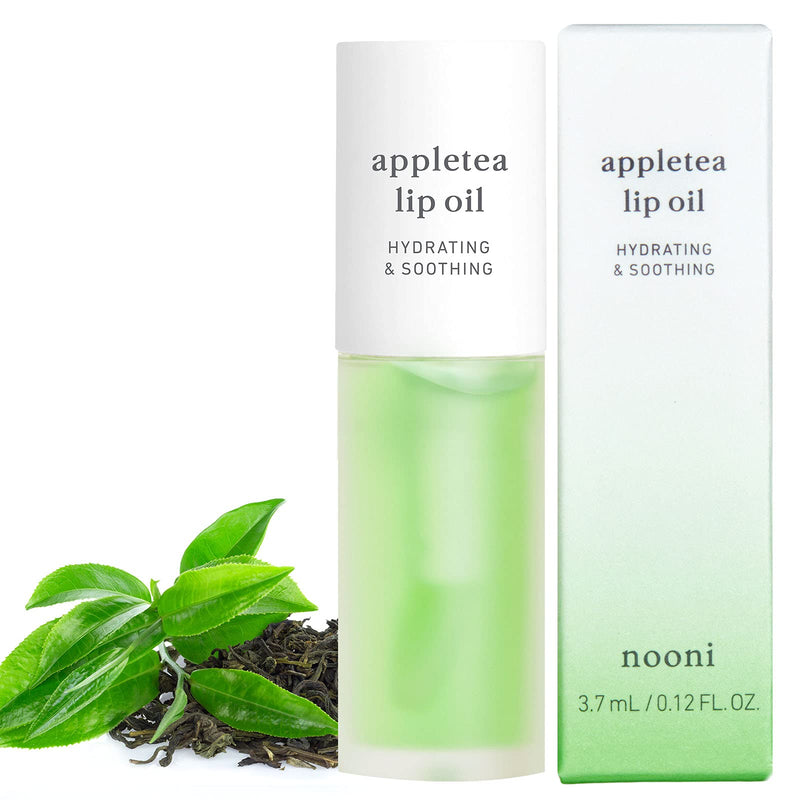 NOONI Appletea Lip Oil | 2021 New Product | Korean Lip Oil To Hydrate and Soothe Dry Lips with Green Tea Extract | Korean Skincare, Vegan, Cruelty-free, PETA Certified, Paraben-free, Mineral-Oil free Citrus - BeesActive Australia