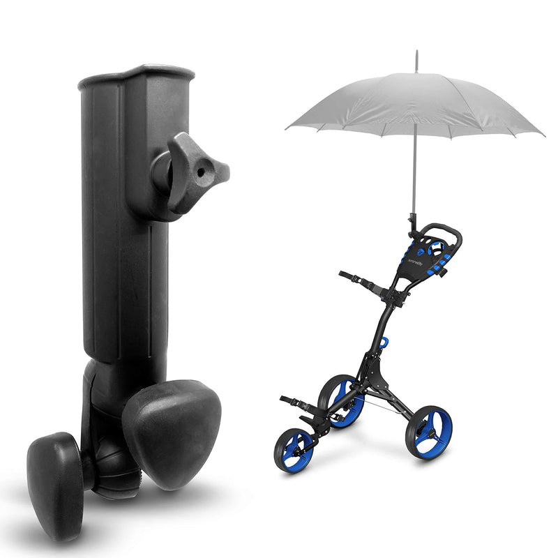 SereneLife Golf Push Cart Umbrella Holder - Golf Trolley Universal Umbrella Base Golf Cart Umbrella Stand Attachment SLGCUBH - BeesActive Australia