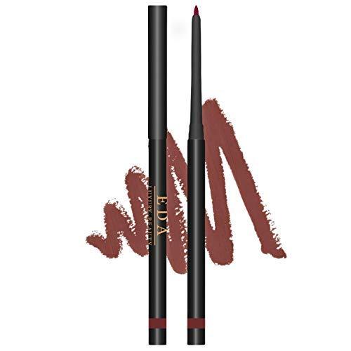EDA LUXURY BEAUTY SWEET KISS MAUVE BROWN RETRACTABLE LIP LINER Creamy Smooth Formula High Pigmented Professional Makeup Long Lasting Waterproof Twist Up Mechanical Automatic Lip Color Pencil - BeesActive Australia