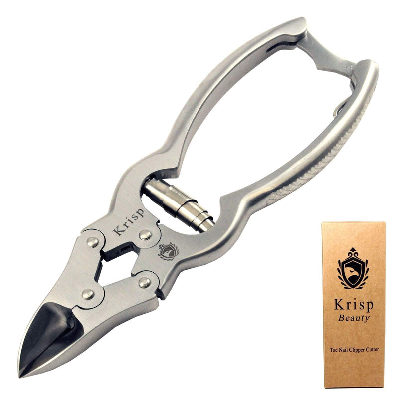 Toenail Clippers For Thick Ingrown Toenails - Heavy Duty Surgical Grade Stainless Steel Fingernails Clipper Cutter Trimmer Nail Cutters For Men Seniors Adults Podiatrist Chiropodist Tool Krisp Beauty - BeesActive Australia