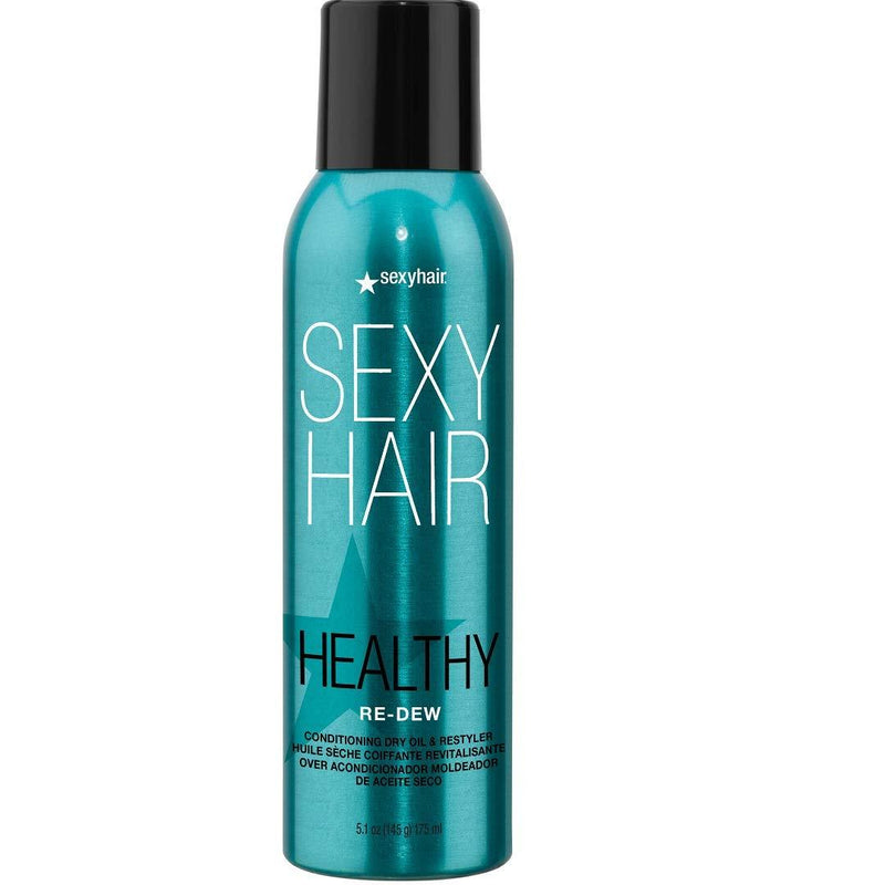 SexyHair Healthy Re-Dew Conditioning Dry Oil and Restyler, 5.1 Oz | Moisture, Smoothness, Manageability and Shine | Tames Frizz | All Hair Types - BeesActive Australia