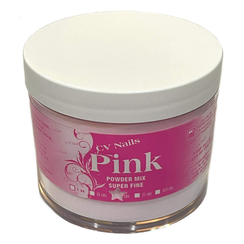 CV Nails 4 oz Light Clear Pink Acrylic Powder Mix Nail Art Powder - BeesActive Australia