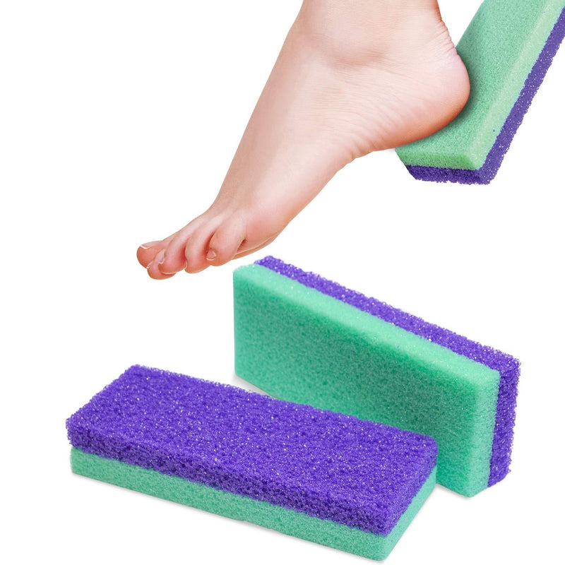 Salon Foot Pumice and Scrubber for Feet and Heels Callus and Dead Skins, Safely and Easily eliminate Callus and Rough Heels (Pack of 2) Pack of 2 - BeesActive Australia