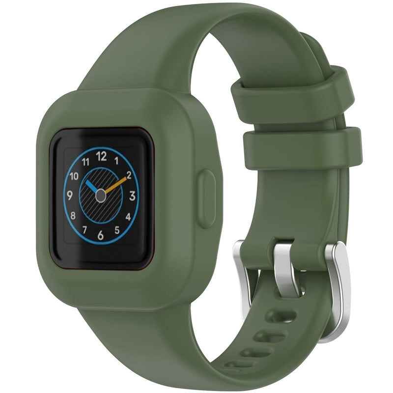 Lijinlan Bands Compatible with Garmin vivofit jr.3 for Kids, Silicone Adjustable Replacement Straps for vivofit jr 3 Fitness Tracker for Children D1-Green - BeesActive Australia