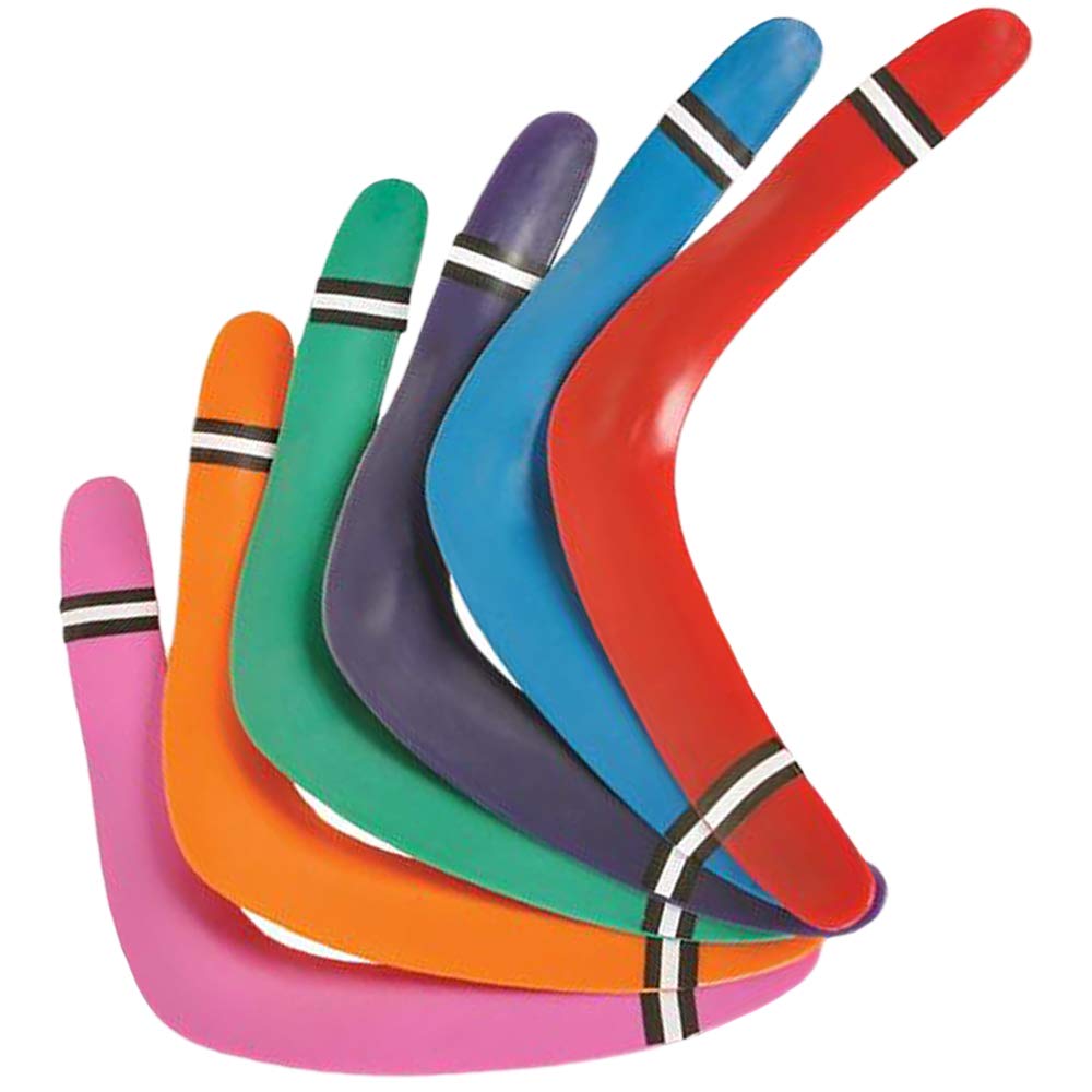 ArtCreativity Boomerangs, Set of 2, Classic Returning Boomerangs in a Bright Assortment of Colors, Fun Outdoor Toys for Camping, Backyard, Picnic, Best Gift Idea for Boys and Girls - BeesActive Australia