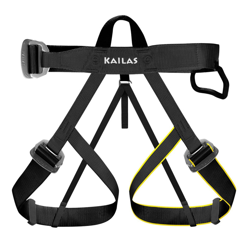 KAILAS Climbing Harness Safety Belts Half Body Adjustable Tree Climbing Rappelling Mountaineering Zipline Work at Height Black - BeesActive Australia