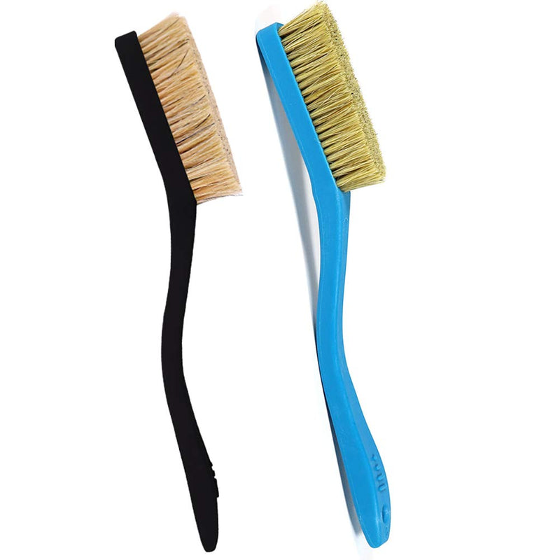 TWO STONES Climbing & Bouldering Brush with Natural Firm Boar's Hair Bristles and Durable Handle, Climbing Chalk Brush Designed for Ultimate Performance on Climbing Wall Indoor or Outdoor - BeesActive Australia