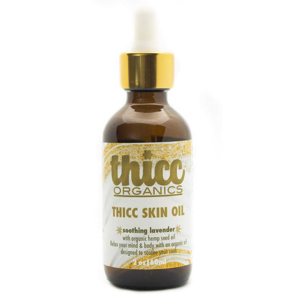 Thicc Skin Oil Lavender - Organic Body Oil w/ Hempseed Oil - BeesActive Australia