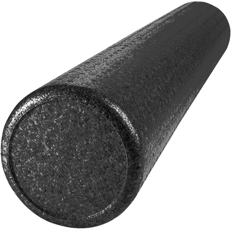 JFIT High Density Muscle Foam Roller - 12", 18", 24", 36" - Massage Rollers for Stretching, Deep Tissue and Myofascial Release 36-Inch New! Black - BeesActive Australia