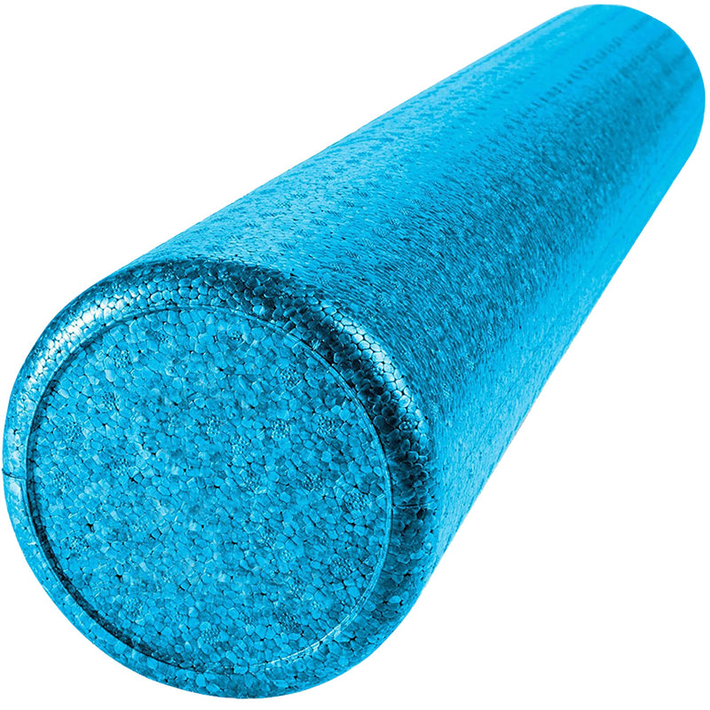 JFIT High Density Muscle Foam Roller - 12", 18", 24", 36" - Massage Rollers for Stretching, Deep Tissue and Myofascial Release 36-Inch Solid Blue - BeesActive Australia