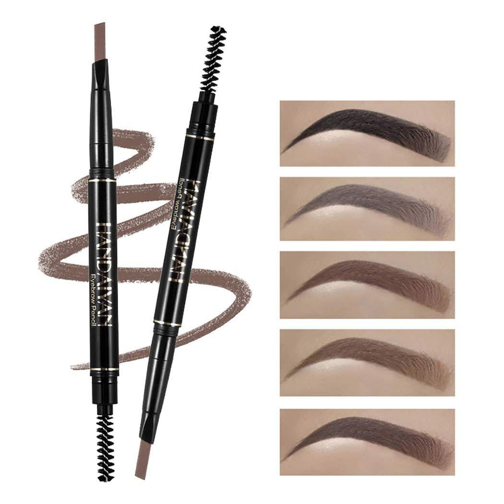 Kisshine Eyebrow Pencil Waterproof Long Lasting Eyebrow Crayon Natural Eyebrows Daily Makeup for Women and Girls (Brown 03#) Brown 03# - BeesActive Australia