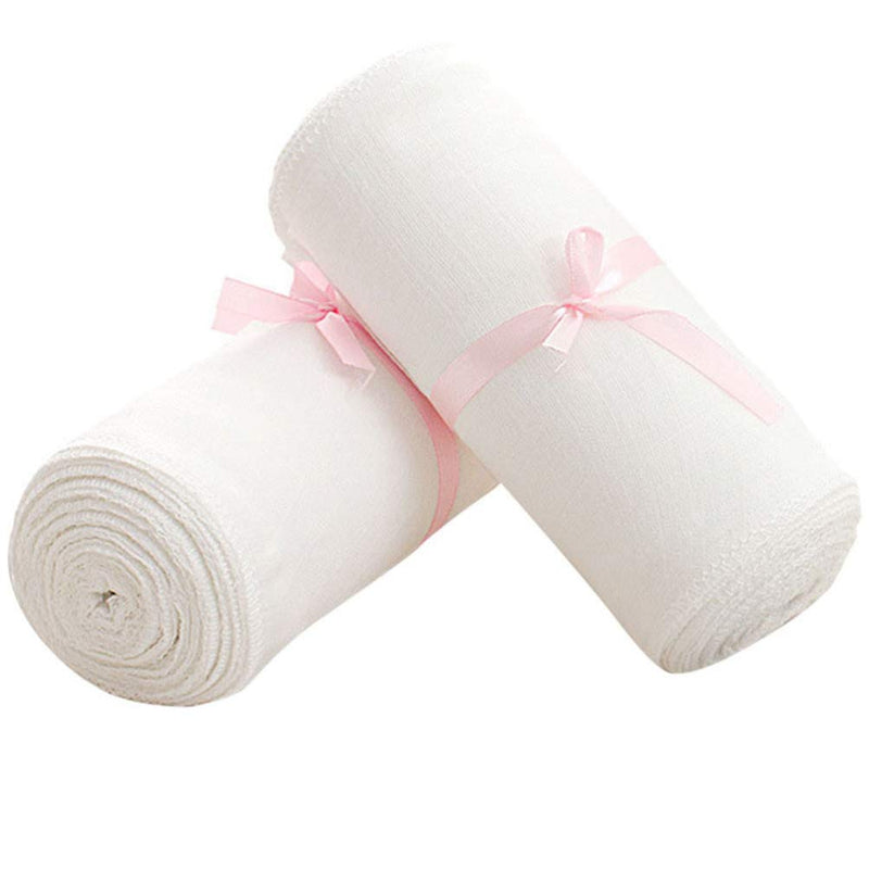 EXCEART 2 Rolls Postpartum Belly Band Gauze Cotton Breathable Maternity Pregnancy Recovery Belly Wrap for Women Girls Waist Slim Supply (White L ï¼‰ - BeesActive Australia