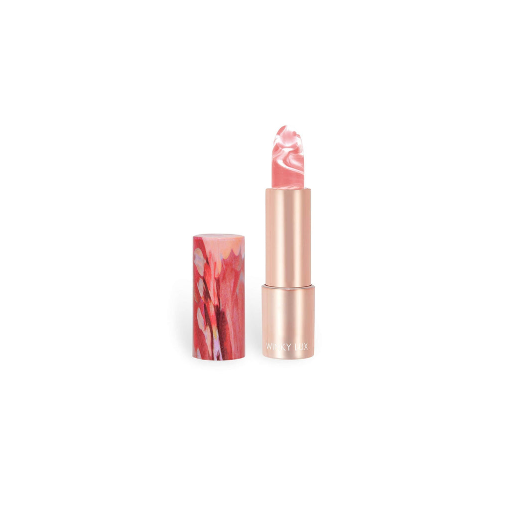 Winky Lux Marbleous Balm | Hybrid- Tinted Lipstick & Hydrating Lip Balm | Contains Ceramides for Lip Plumping & Coconut Oil for Lip Moisturizing (3.1g/.11oz.) (Dreamy) Dreamy - BeesActive Australia