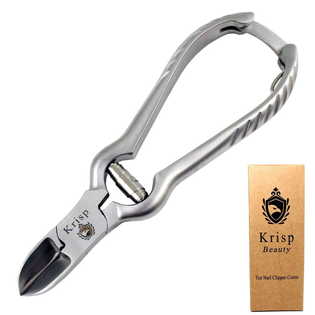 Ingrown Toenail Clippers - Professional Heavy Duty Stainless Steel Fingernail Thick Toenail Clipper Cutter Trimmer Sharp Blade Manicure Pedicure Podiatrist Chiropodist Tool For Adults Seniors By Krisp - BeesActive Australia