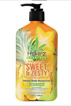 Hemp Sweet & Zesty Herbal Body Moisturizer 17oz - BeesActive Australia