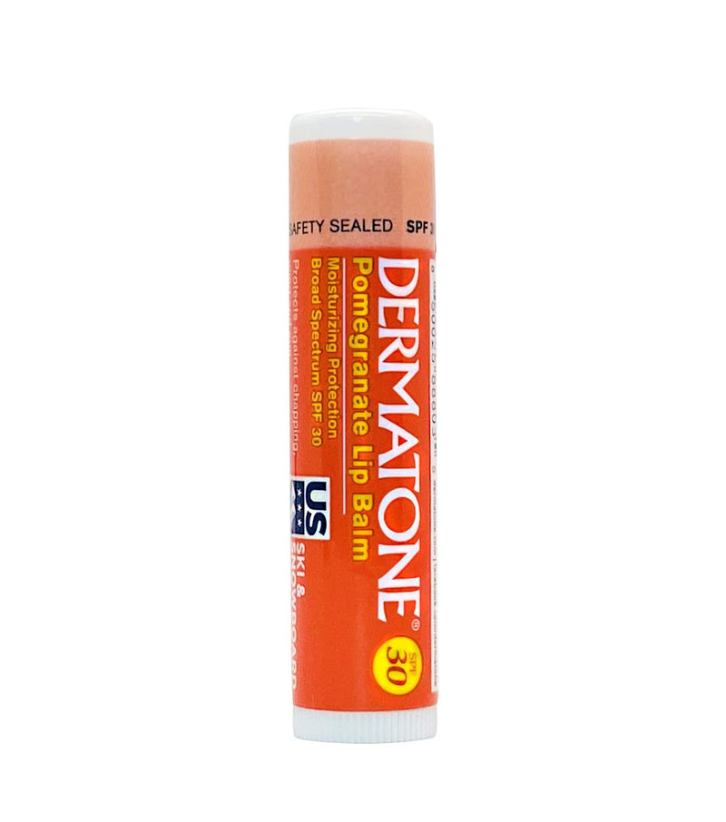 Dermatone Pomegranate Lip Balm SPF 30, 0.15 oz. 1-Count - BeesActive Australia