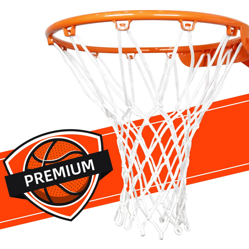 PACEARM Basketball Net Replacement Heavy Duty Net - All Weather, Anti Whip - Fits Indoor & Outdoor Rims - 12 Loops - BeesActive Australia