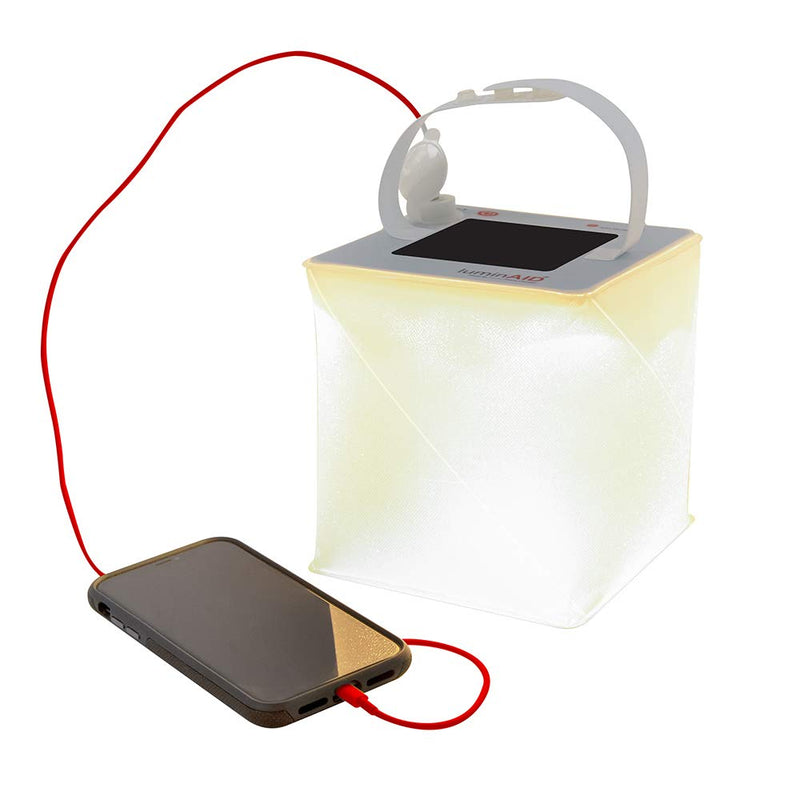 LuminAID PackLite 2-in-1 Phone Charger Lanterns | Great for Camping, Hurricane Emergency Kits and Travel | As Seen on Shark Tank (PackLite Firefly 2-in-1 Phone Charger) - BeesActive Australia