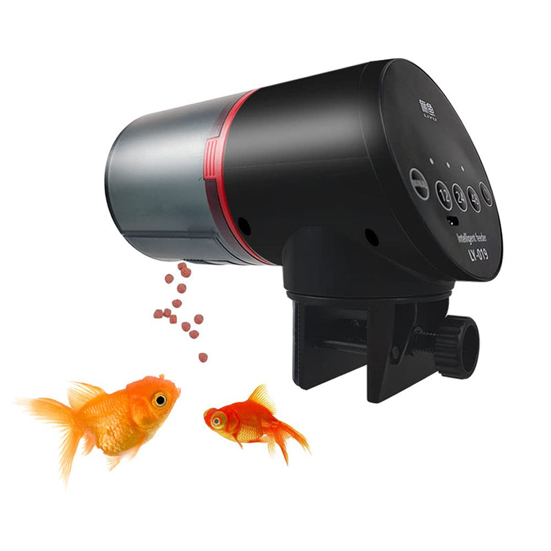 Automatic Fish Feeder - USB Rechargeable Timer Fish Feeder, Fish Food Dispenser for Aquarium or Fish Tank LY-019 - BeesActive Australia