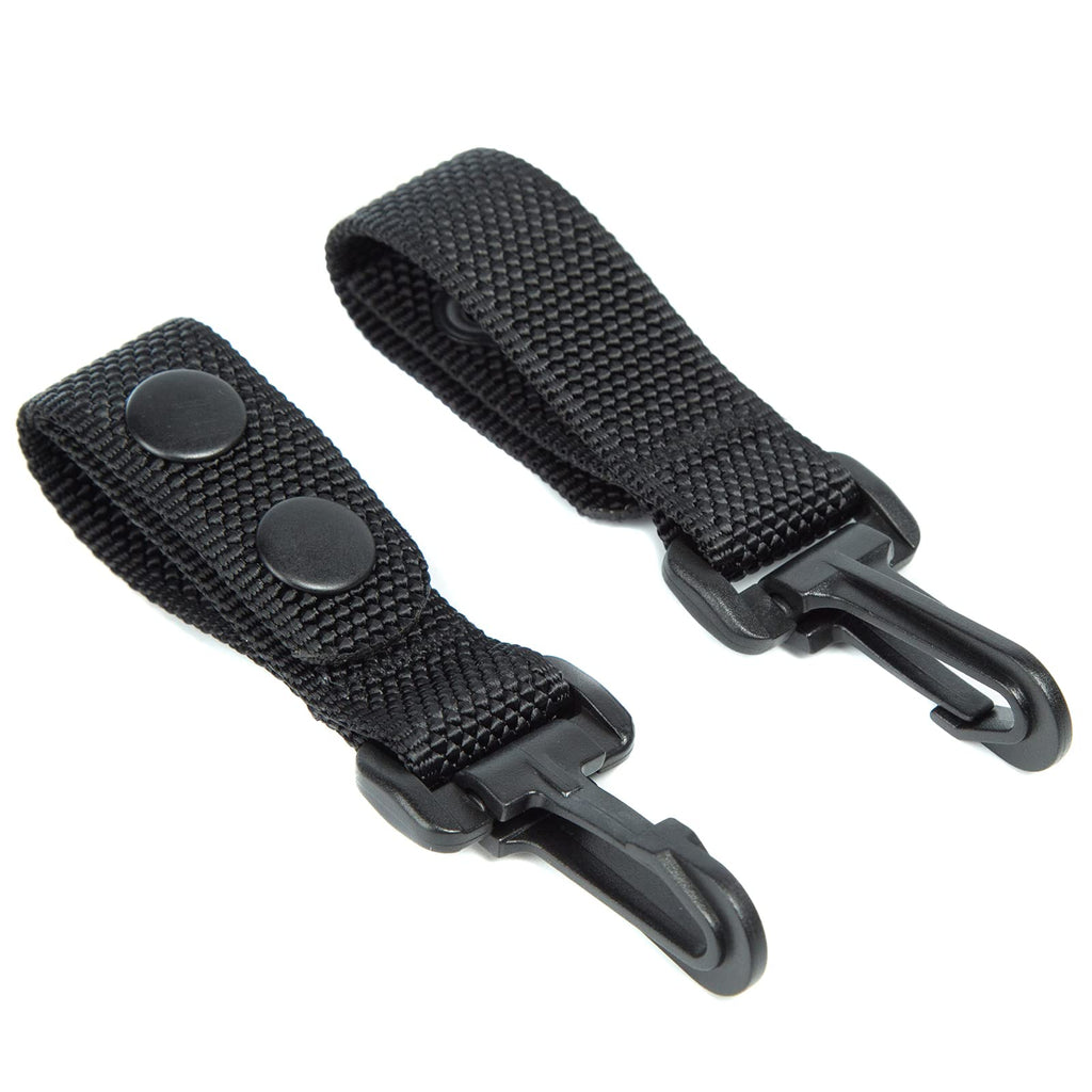 LUITON Duty Belt Keeper with Key Holder for 2¼" Wide Belt Nylon Keychain Police Key Strap Keeper with Snap Tactical Gear Clip Military Molle Hook 2pack - BeesActive Australia