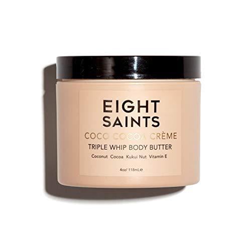 Eight Saints Coco Cocoa Creme Body Butter, Natural and Organic Body Cream With Shea Butter, Coconut Oil, and Cocoa, Intense Hydration and Nourishing Moisturizer, 4 Ounces - BeesActive Australia