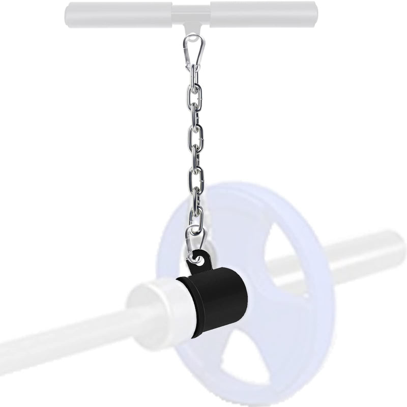 Favuit T-Bar Row Platform 27" Tricep Rope Pull Down-Landmine Eyelet Attachment with Chain fits 2" Olympic Bar Heavy Duty Coated Nylon Rope with Solid Rubber Ends for Home Gym - BeesActive Australia
