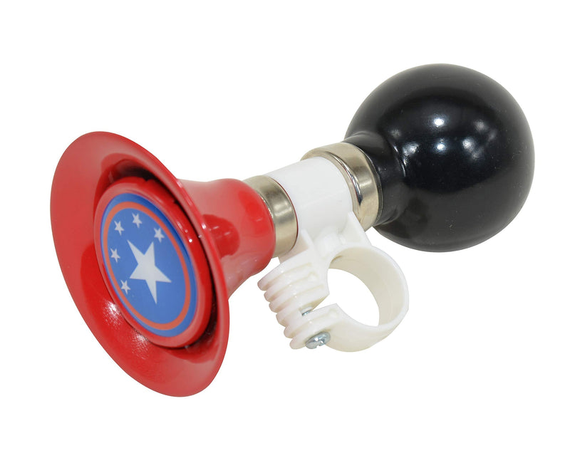 YL traV Kid Bike Horn for Boys and Girls Children Bicycle Horn Handlebar Ring Bell for Kids Bike Black&Red - BeesActive Australia