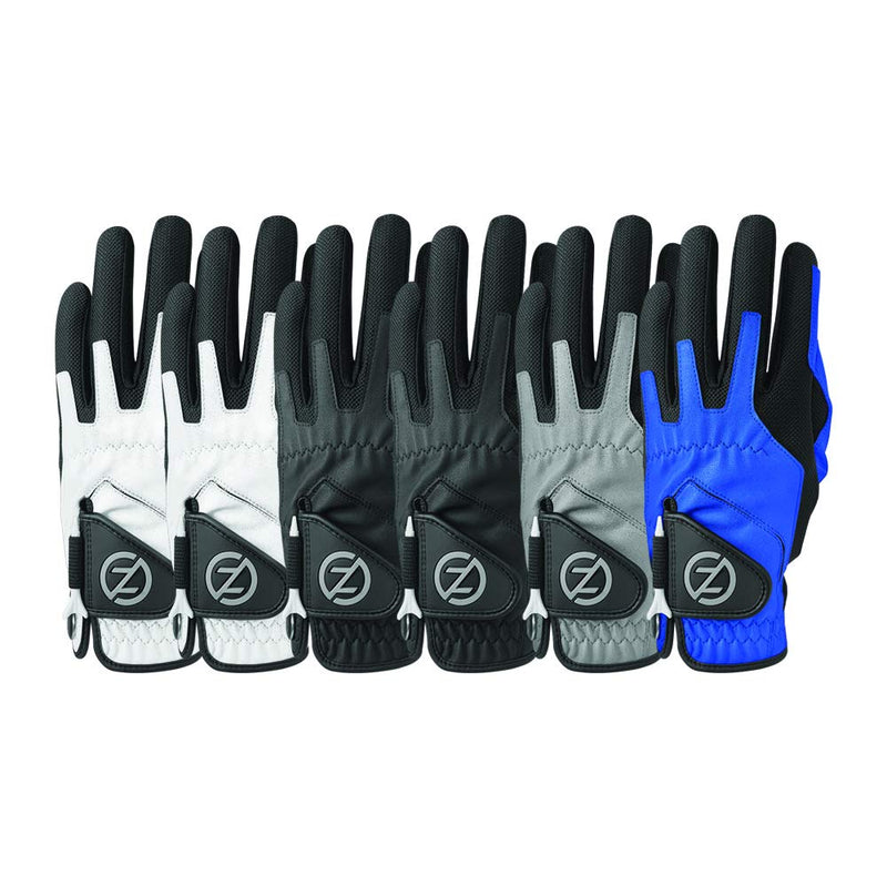 Zero Friction Men's Performance Universal-Fit Golf Glove, Multicolor V2 6Pk - BeesActive Australia