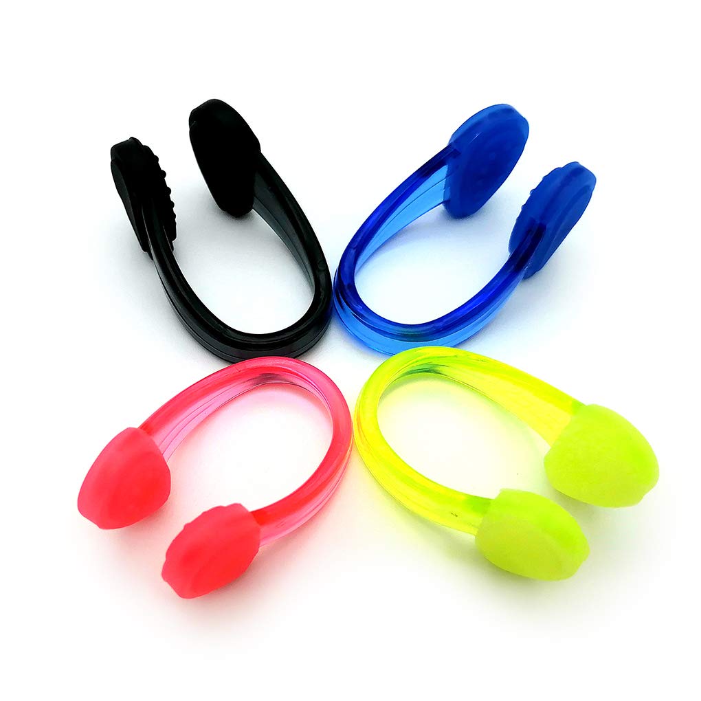 Zooshine Silicone Waterproof Swimming Nose Clips Pool Nose Plugs for Adults with Box Packed, Set of 4 - BeesActive Australia