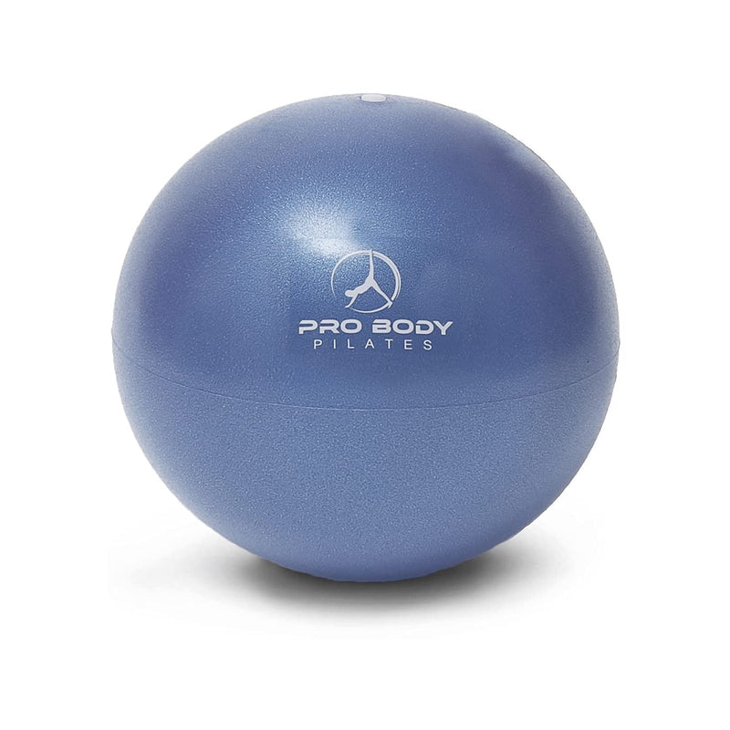 ProBody Pilates Mini Exercise Ball - 9 Inch Small Bender Ball for Stability, Barre, Pilates, Yoga, Balance, Core Training, Stretching and Physical Therapy with Workout Guide Indigo - BeesActive Australia