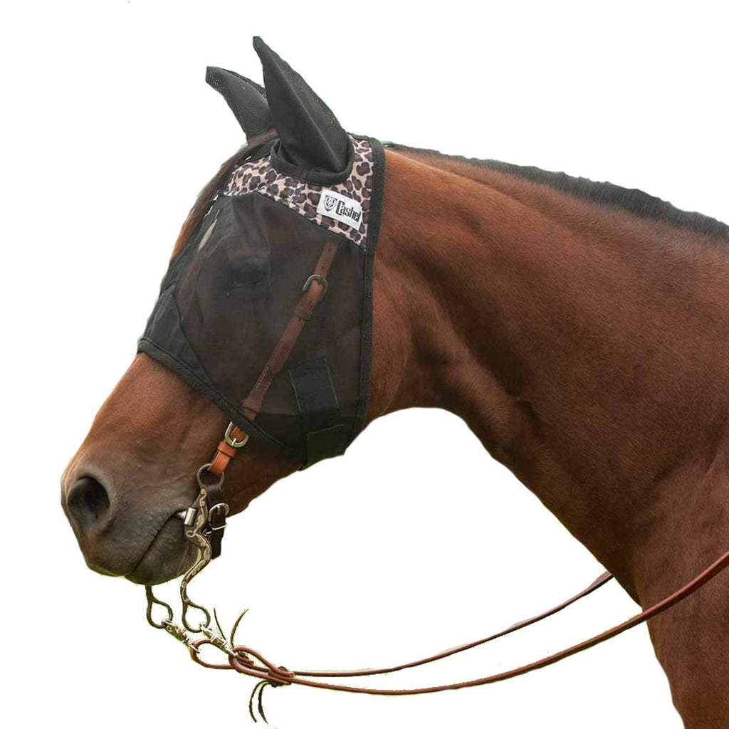 Equibrand QRHSE Quiet Ride Fly Mask w/Ears- Horse - BeesActive Australia