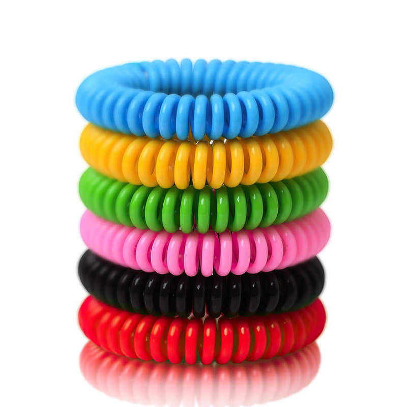 BuggyBands Mosquito Bracelets, 12 Pack Individually Wrapped, DEET Free, Natural and Waterproof Band - BeesActive Australia