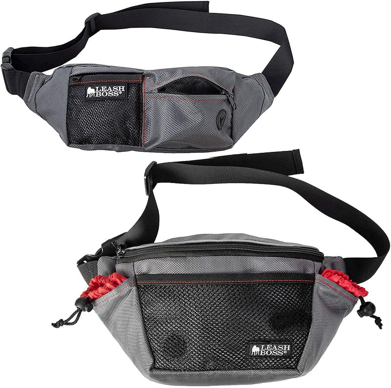 Leashboss PackUp Pouch and Trainer Pack - Dog Walking and Training Fanny Packs with Poop Bag Dispensers - BeesActive Australia