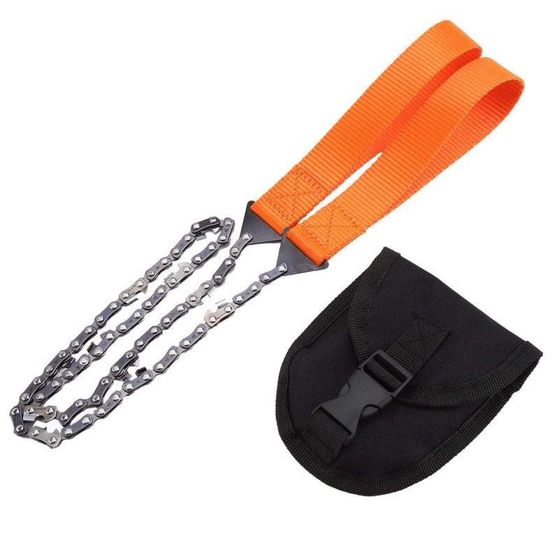Pocket Chainsaw, 36 Inch Chain Rope Portable Hand Saw with 48 Bi-Directional Teeth chain saw Best Compact Handheld Camping and Survival Chain Saw for Fast Easy Cutting - BeesActive Australia