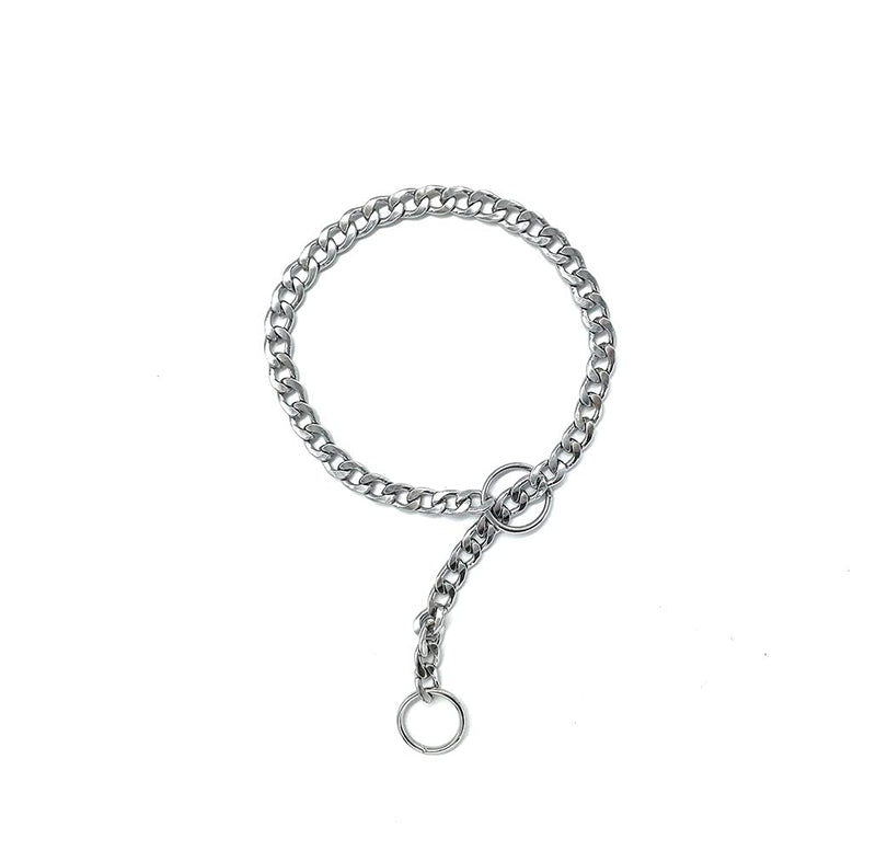 UPASCON Chain Dog Training Choke Collar,Adjustable and Durable,5, to Fit Small Medium and Large Dogs 16" - BeesActive Australia