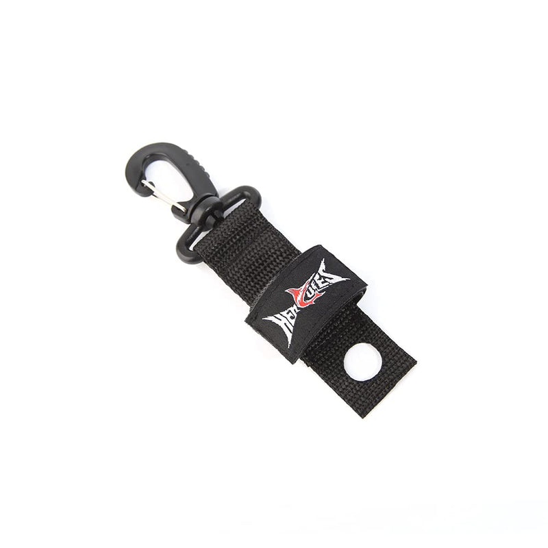 HERCULES Dry Fly Fishing Floatant Caddy Holder, Floatant Bottle Holder, Attach to Fishing Vest, Pack, Jacket, Waders, Sling and Lanyard Black - 1pc - BeesActive Australia