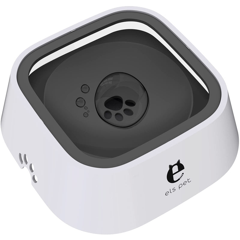 ELS PET 1L/2L/70oz Dog Spill Proof Pet Water Bowl, Anti-Choking Water Bowl, Slow Water Feeder Pet Water Dispenser Carried Water Bowls for Dogs, Cats & Pets 1L/35 fl oz - BeesActive Australia
