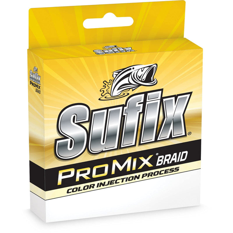Sufix ProMix Braid 40 lb Low-Vis Green - 300 Yds, One Size (630-140G) - BeesActive Australia