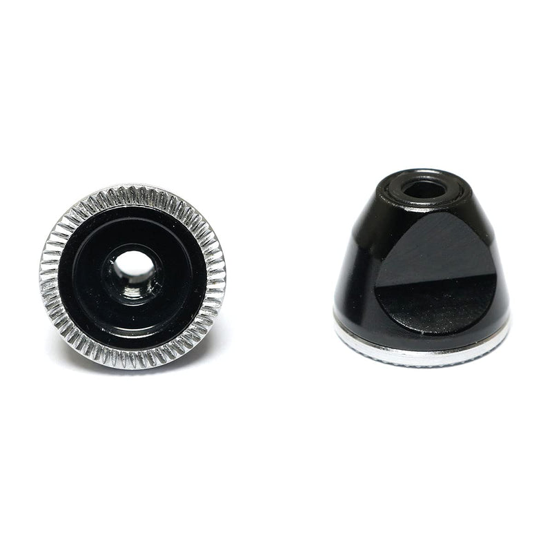 Pro Bamboo Kitchen 2pcs Bicycle Quick Release Lever Nut M5 Screw Non-Slip Nut Mountain Bike Quick Release Shaft All Aluminum Alloy Nut for Fixed Gear Road Bike Modified Parts - BeesActive Australia