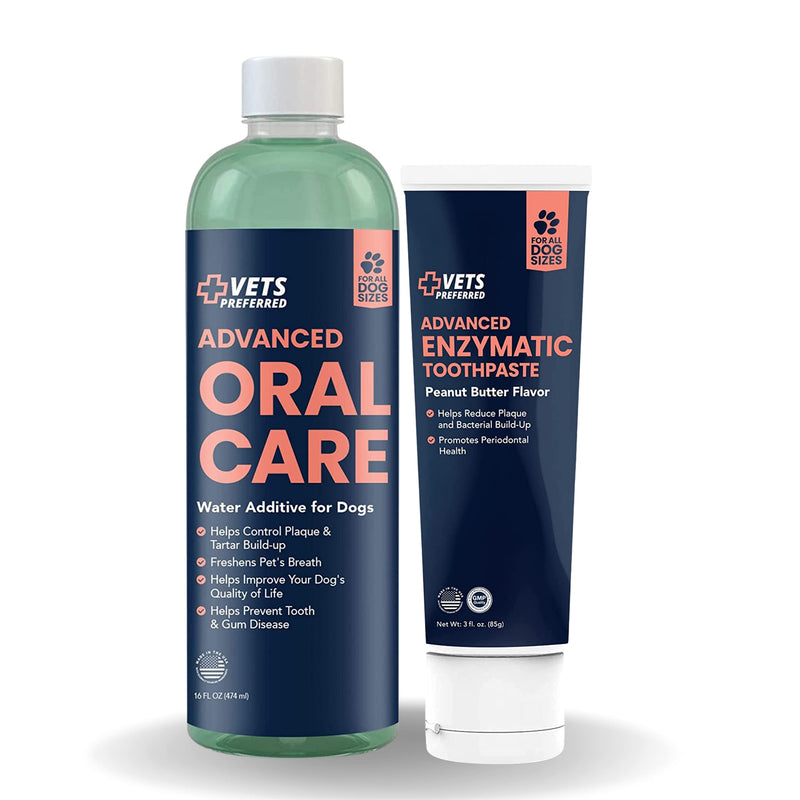 Vets Preferred Dog Toothpaste & Freshener, Advanced Enzymatic Toothpaste & Oral Care Water Additive for Dogs - BeesActive Australia