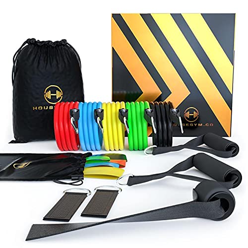 HouseGym Alphaband Pro Kit Resistance Band Home Fitness Set - BeesActive Australia