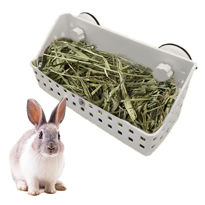 kathson Rabbit Hay Feeder Large Hay Manger Holder for Bunny Guinea Pig Chinchilla L(12.5*4.5*5.3 in) - BeesActive Australia