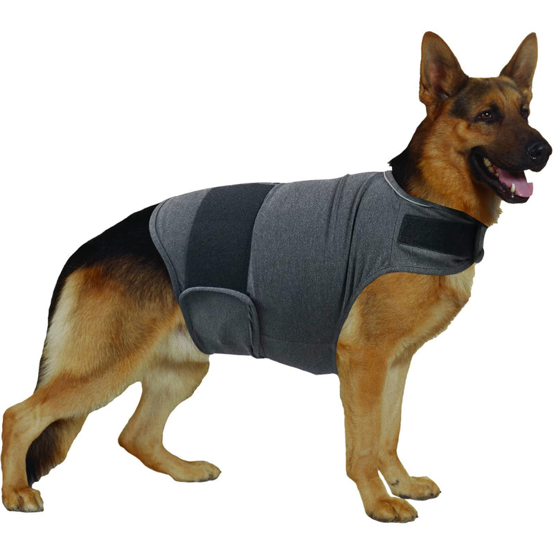 QIYADIN Dog Comfort Dog Anxiety Relief Coat, Breathable Shirts for Dogs, Dog Anxiety Vest Jacket Warp, Puppy Anxiety Calming Vest Wrap XL - BeesActive Australia