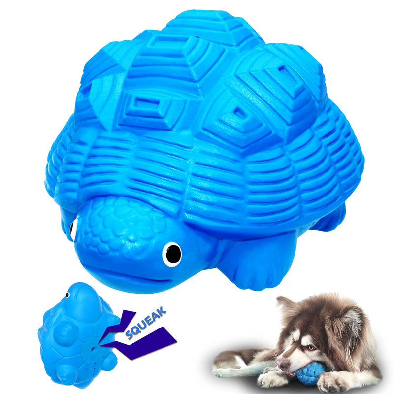 Dog Toys for Aggressive Chewers, Heavy Duty Tough Dog Toy for Large Dogs, Indestructible Squeaky Dog Toys Blue - BeesActive Australia