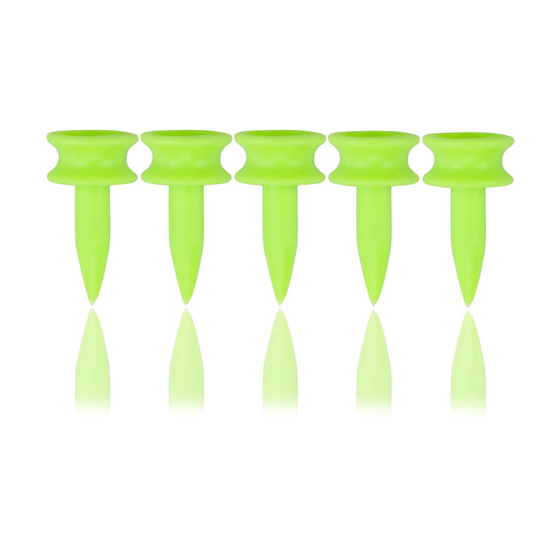 Zivisk Step Down Golf Tees 1" 100 Count Plastic Golf Castle Small Tees(Green) - BeesActive Australia