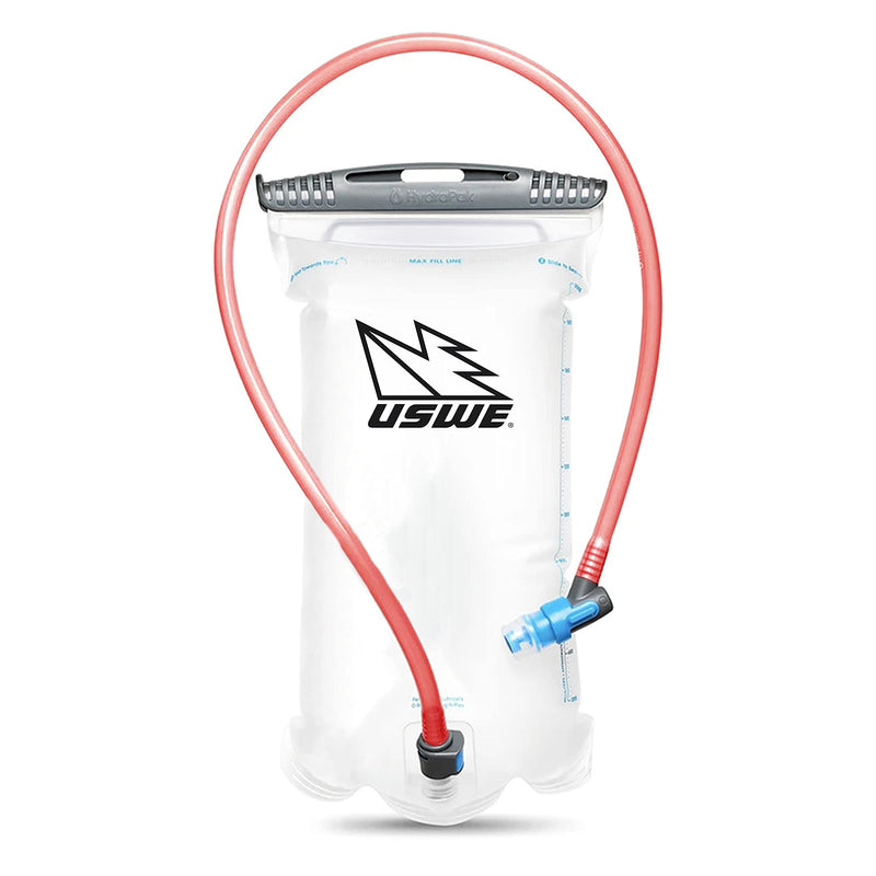 USWE Elite Hydration Bladder, Water Reservoir with Plug-n-Play Quick Disconnect and Wide Slide-Seal Open, Reversible Leak Proof BPA Free, for Backpack and Hydration Pack 1.0 L - BeesActive Australia