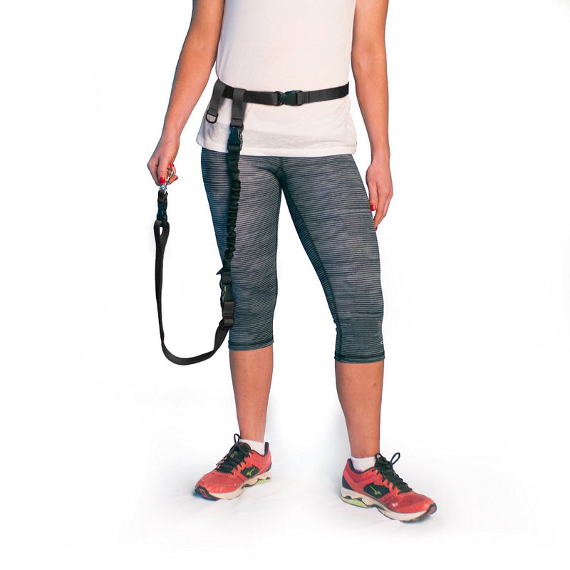 The Buddy System Hands Free Dog Leash and Lunge Buster Pet Leash, Bundle Adjustable Dog Leash for Walking, Running, Training, Exercise with Your Dog-Made in The USA - BeesActive Australia