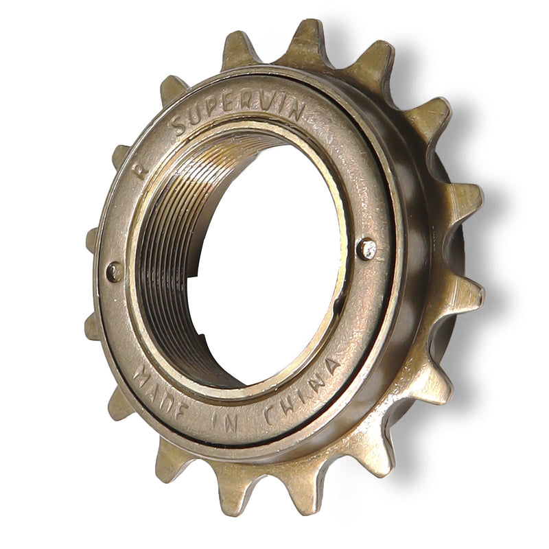 Hycline Single Speed Bike Freewheel, 16T/18T Compatible with 1/2 x 1/8 Bicycle Freewheel Threaded Type Freehub Replacement Parts 16T Freewheel - BeesActive Australia