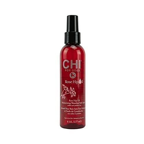 CHI for Dogs Rose Hip Oil Moisturizing Waterless Bath Spray - BeesActive Australia